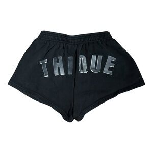 Thique Beyonce Shorts Renaissance World Tour Sweat Black Hot 2023